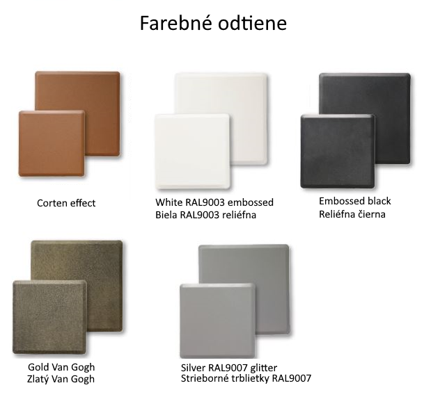 farebne odtiene