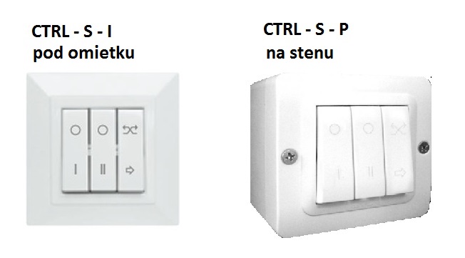 Ovlda "CTRL - S" k loklnym rekupranm jednotkmQuantum HRaQR100M