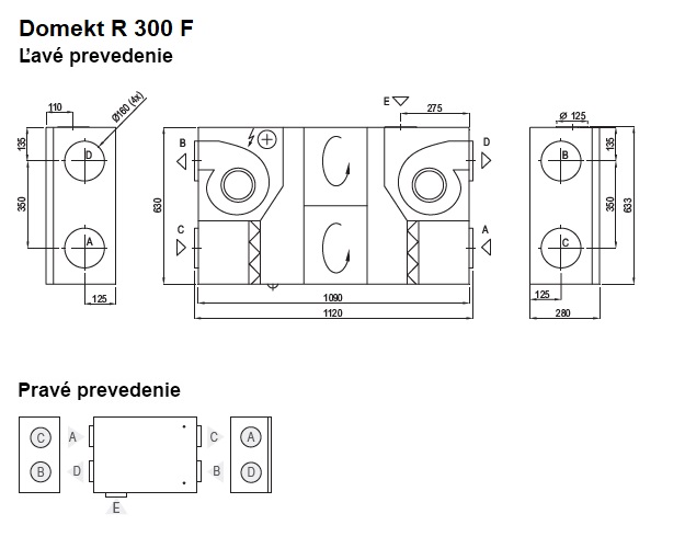 Domekt r300 F prevedenie